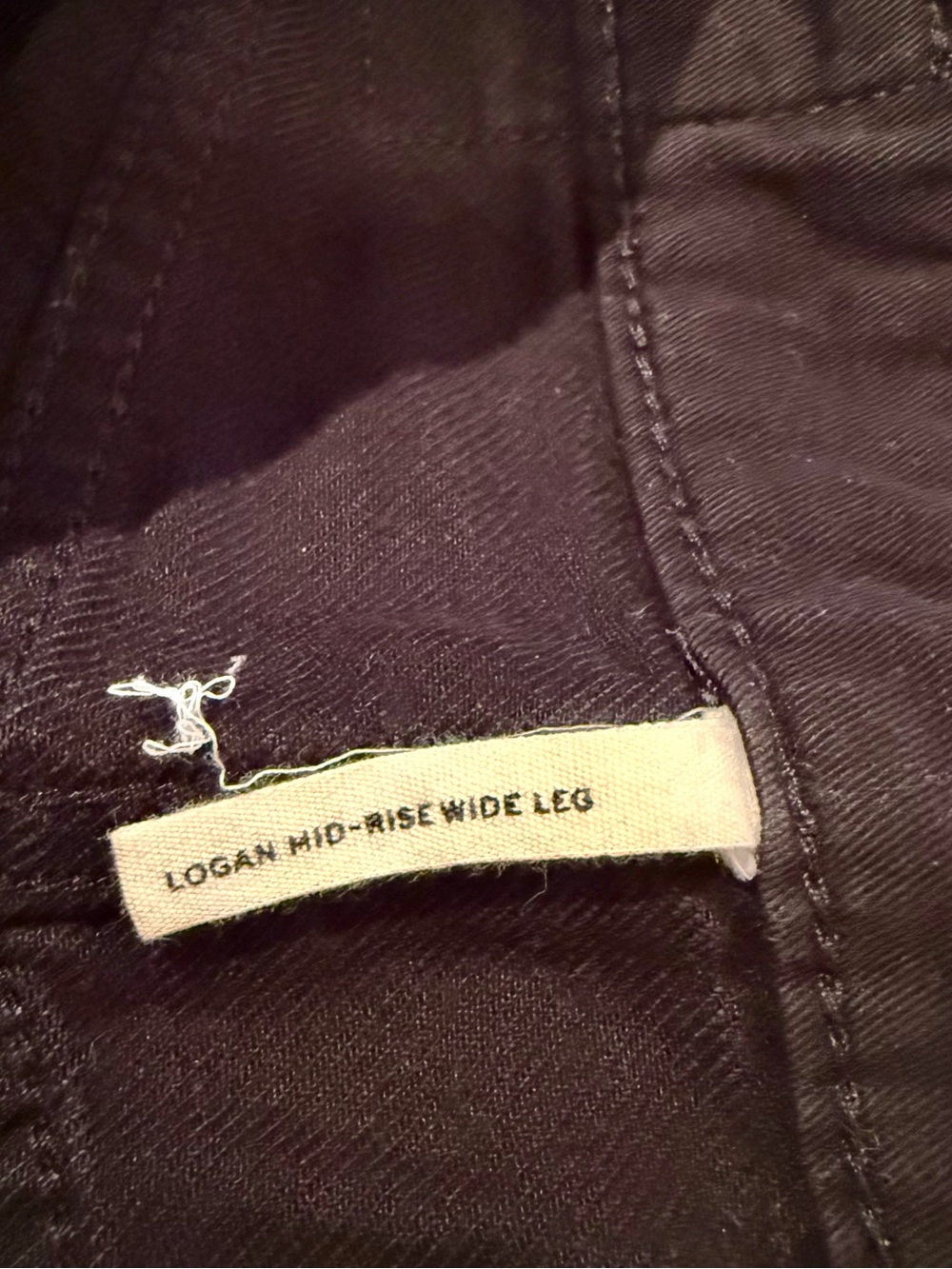 rag & bone Black Wide-Leg Jeans - Picture 9 of 9